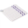 VEVOR Far Infrared Heating Pad, Amethyst Gemstones Heating Mat with Negative Ions, 103-159℉ Hot Gemstone Therapy Mat with 0-12 Hours Timer for Back Hip Pain Relief (18 x 18-inch)