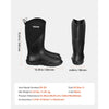 VEVOR Men's Rubber Boots, Protective Footwear, Waterproof Anti Slip Hunting Boots, Gardening Insulated Mud Boots, Protective Footwear, Lightweight & Durable, for Manufacturing, Farming, Size 11 US