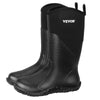 VEVOR Men's Rubber Boots, Protective Footwear, Waterproof Anti Slip Hunting Boots, Gardening Insulated Mud Boots, Protective Footwear, Lightweight & Durable, for Manufacturing, Farming, Size 11 US