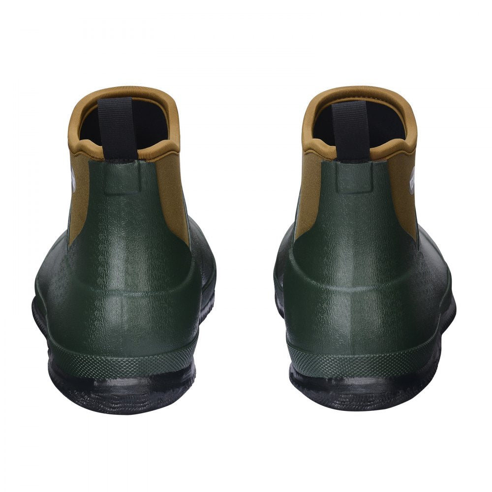 VEVOR Women's Deck Boots, Waterproof Fishing Rain Boots, Anti-Slip Ankle Rubber Boots, Gardening Insulated Mud Boots, Neoprene Rubber, Lightweight & Durable, for Manufacturing, Farming, Size 8 US