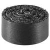 VEVOR Rubber Mulch Mat Roll, 6 Rolls 120 x 4.5 in, Recycled Rubber Permanent Mulch Edging Border, Natural-Looking Flower Barrier with Stakes, 0.5 in Thick Cuttable Garden Edgings for Landscaping