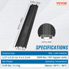 VEVOR 3-Piece Cable Protection Ramp Set, Supports Up to 2,000 lbs Per Axle, Durable Cord Protection for High Foot Traffic Areas, Suitable for Indoors and Outdoors, Ideal for Office, Home, Warehouse