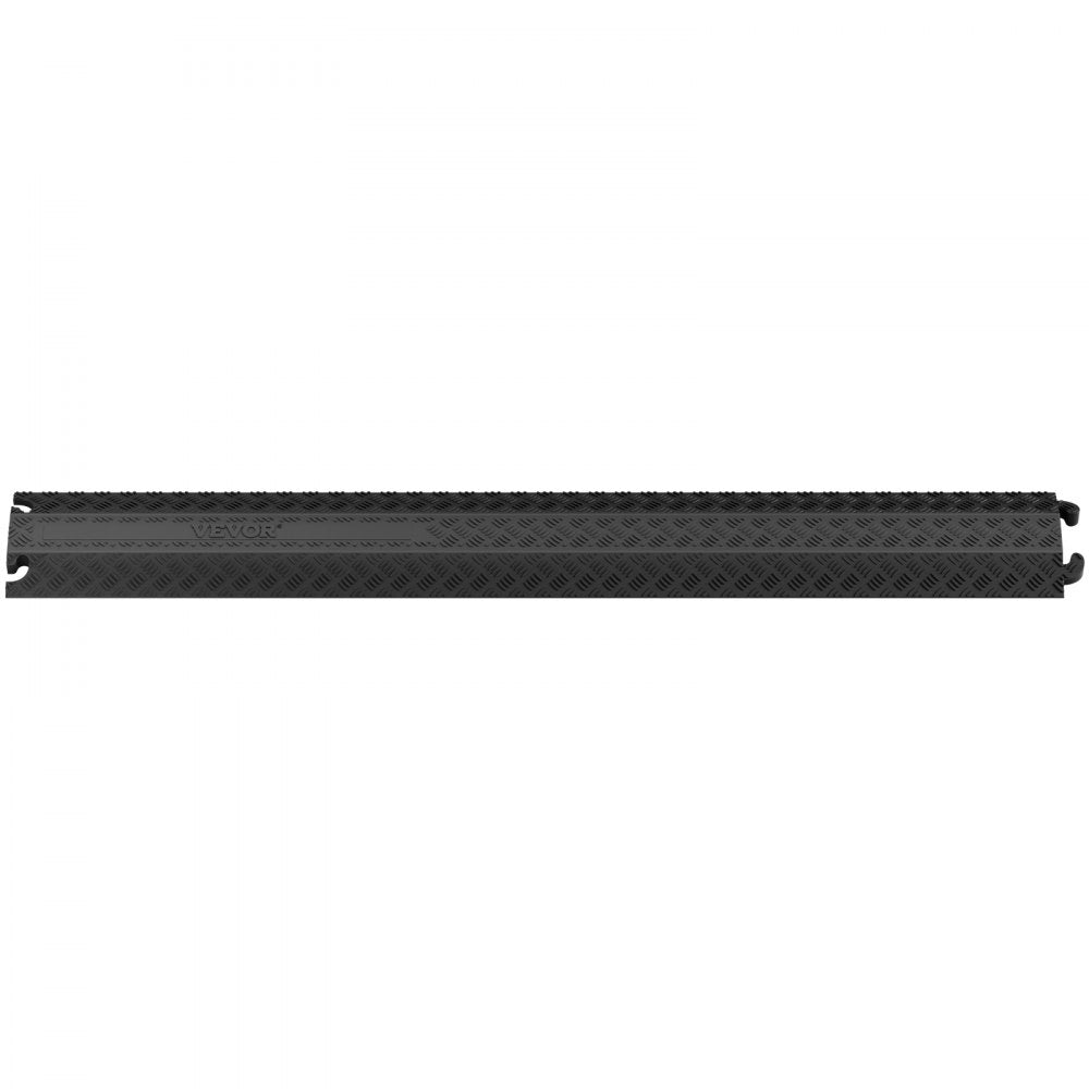 VEVOR 3-Piece Cable Protection Ramp Set, Supports Up to 2,000 lbs Per Axle, Durable Cord Protection for High Foot Traffic Areas, Suitable for Indoors and Outdoors, Ideal for Office, Home, Warehouse