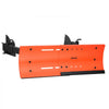VEVOR Snow Plow Kit 22 to 32 in Width Adjustable Universal Plow Attachment, for Most Snowblowers, Dual-Mode Operation, Quick to Detach, Foldable Steel Scrape Blade, Efficient Snows Clearing, Black