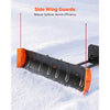 VEVOR Snow Plow Kit 43 in/60 in Width Adjustable Plow Attachment Side Wings, for Most ATVs & UTVs, Height & Left-Right Adjustable, 3 Mount Options, Universal Steel ATV Scrape Blade, Efficient Clearing