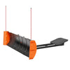 VEVOR Snow Plow Kit 43 in/60 in Width Adjustable Plow Attachment Side Wings, for Most ATVs & UTVs, Height & Left-Right Adjustable, 3 Mount Options, Universal Steel ATV Scrape Blade, Efficient Clearing
