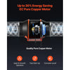 VEVOR Inline Duct Fan Kit with Carbon Filter, 402 CFM 6 inch EC Motor Ventilation Fan with 3-Speed Circulation, 10-Speed PWM Controller, Timer, Cooling for Grow Tents, Indoor Gardening, Hydroponics