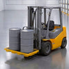 VEVOR Spill Containment Pallet, 2 Drum Low Profile Spill Containment Modular Platform, 21 Gallon Sump, 4409 lbs Load Capacity, Heavy-Duty Polyethylene Tray with Drain, 51.8" x 26.8" x 5.9", Yellow
