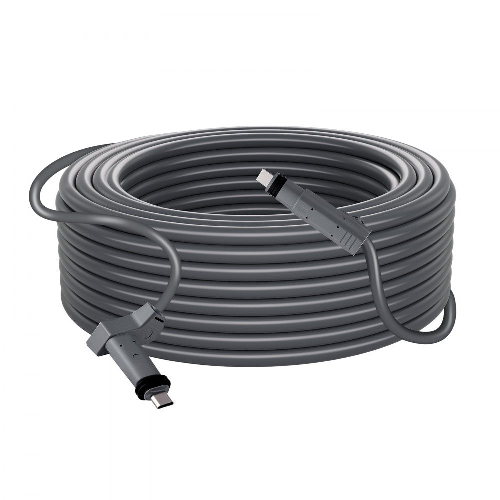 VEVOR Starlink Gen 2 Cable, 75 FT, 26 AWG Copper Core, Durable Extension Cable for Standard Generation 2, Compatible with Starlink Rectangular Satellite V2, Flexible Wiring for RV, Backyard or Camping