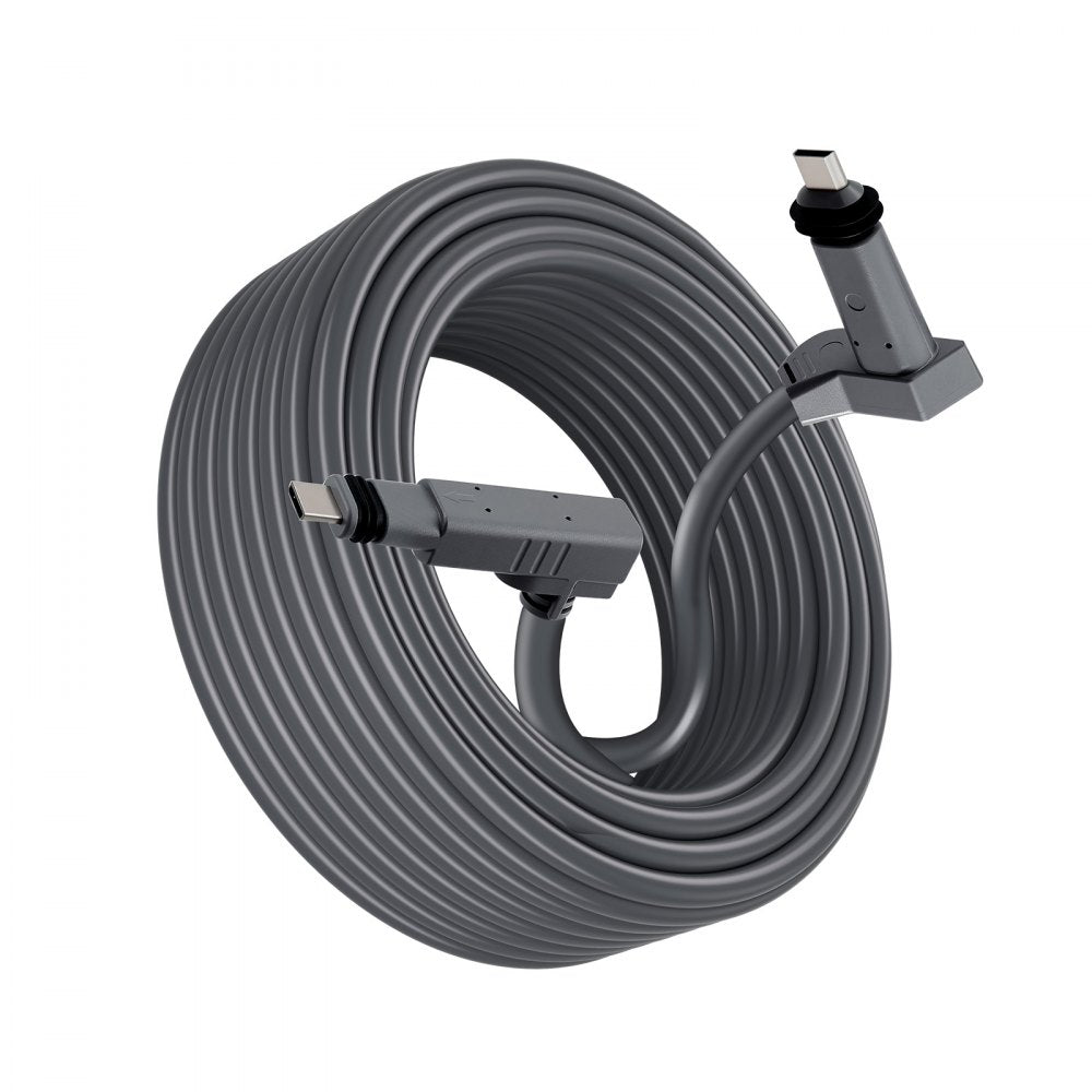VEVOR Starlink Gen 2 Cable, 75 FT, 26 AWG Copper Core, Durable Extension Cable for Standard Generation 2, Compatible with Starlink Rectangular Satellite V2, Flexible Wiring for RV, Backyard or Camping