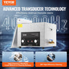 VEVOR 15L Ultrasonic Cleaner with Heater Timer & Basket, Professional Digital Sonic Cavitation Machine, 360W Cleaning Machine for Lab Tools, Metal Parts, Carburetor, Brass, Auto Parts, Engine Parts