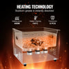 VEVOR 15L Ultrasonic Cleaner with Heater Timer & Basket, Professional Digital Sonic Cavitation Machine, 360W Cleaning Machine for Lab Tools, Metal Parts, Carburetor, Brass, Auto Parts, Engine Parts