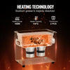 VEVOR 3L Ultrasonic Cleaner with Heater Timer & Basket, Professional Digital Sonic Cavitation Machine, 120W Cleaning Machine for Watch Instruments, Glasses, Coin, Metal Parts, Tool