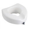VEVOR Raised Toilet Seat, 350 lbs Capacity, 5-Inch Lift Height, Commode Elevated Toilet Seat Riser with Enlarged Opening for Seniors, Elderly, Handicap, Disabled, Adults, Fits Elongated & Round Bowl
