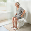 VEVOR Raised Toilet Seat with Arms, 300 lbs Load Capacity, 5-Inch Lift Height, Widened Commode Elevated Toilet Seat Riser with Padded Handles for Seniors, Elderly, Handicap, Disabled, and Adults Use