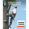 VEVOR Tree Climbing Spikes, Height-Adjustable Tree Climbing Gear with Straps & Padding Cushion, 350 lbs Load Capacity, Heavy Duty Steel Climb Spurs Arborist Equipment for Fruit Picking Hunting