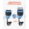VEVOR Tree Climbing Spikes, Height-Adjustable Tree Climbing Gear with Straps & Padding Cushion, 350 lbs Load Capacity, Heavy Duty Steel Climb Spurs Arborist Equipment for Fruit Picking Hunting