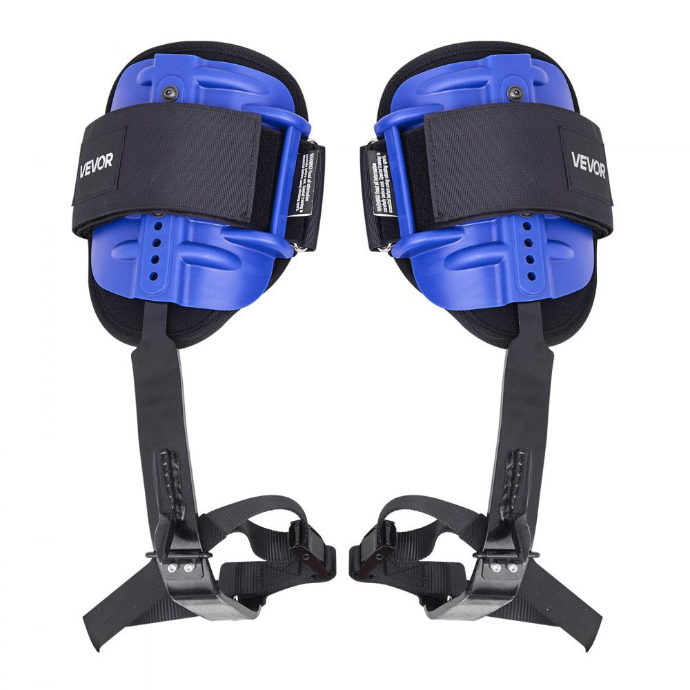 VEVOR Tree Climbing Spikes Set, Height-Adjustable Tree Climbing Gear with Straps & Waist Harness, 350 lbs Load Capacity, Heavy Duty Steel Climb Spurs Arborist Equipment for Fruit Picking Hunting