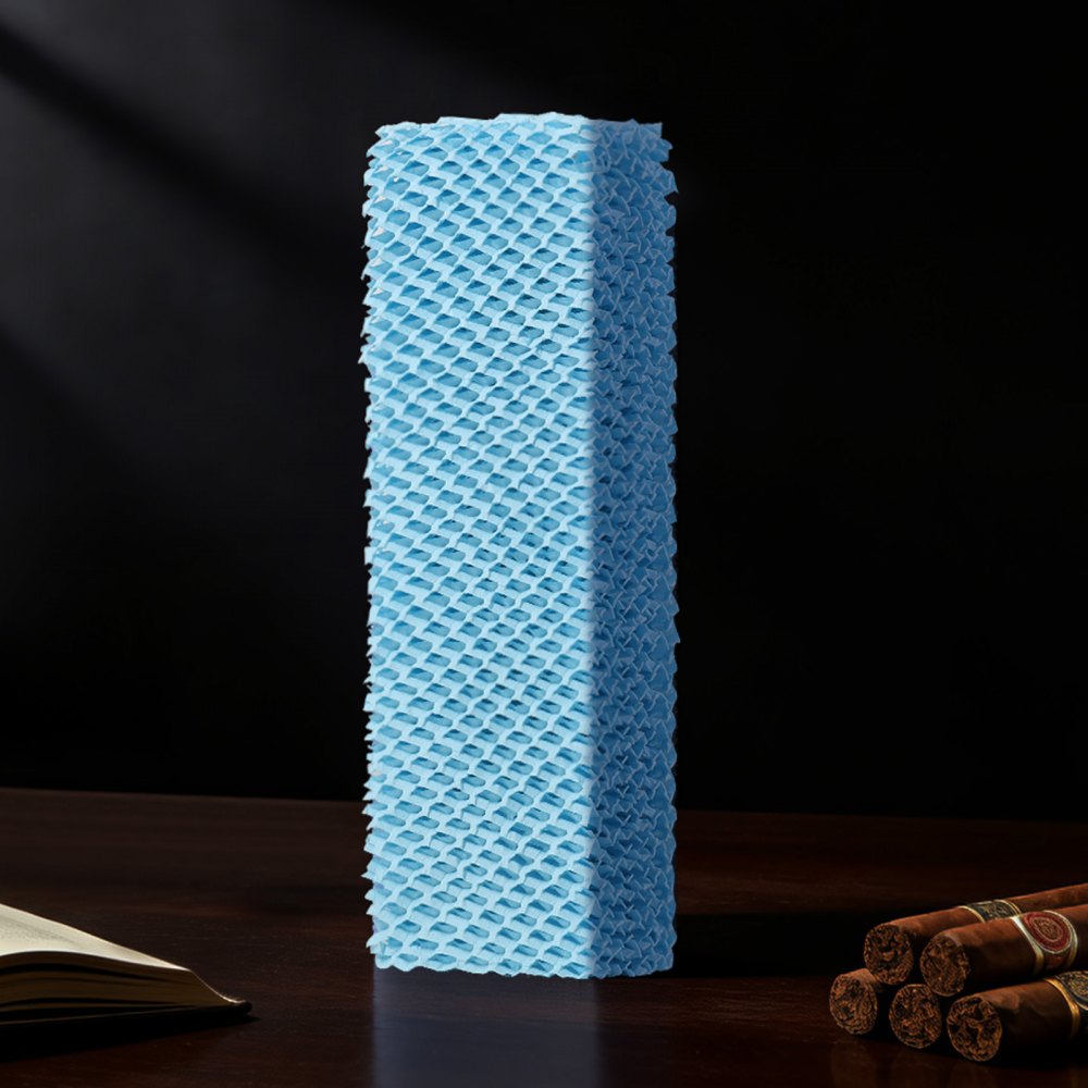 VEVOR Humidifier Replacement Filter, Single Pack Humidifying Pad Compatible with YC-88 Cigar Humidor Water Tank, 3D Multi-Layer Honeycomb Mesh, Cigar Flavor Preservation, Cut-to-Fit for Your Humidor