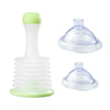 VEVOR Choking Rescue Device, Portable Airway Clear Anti Choking Suction Device with 3 Multi-size Masks and 1 Storage Bag, First Aid Kit for Removing Blocked Objects, for Home, School, Travel