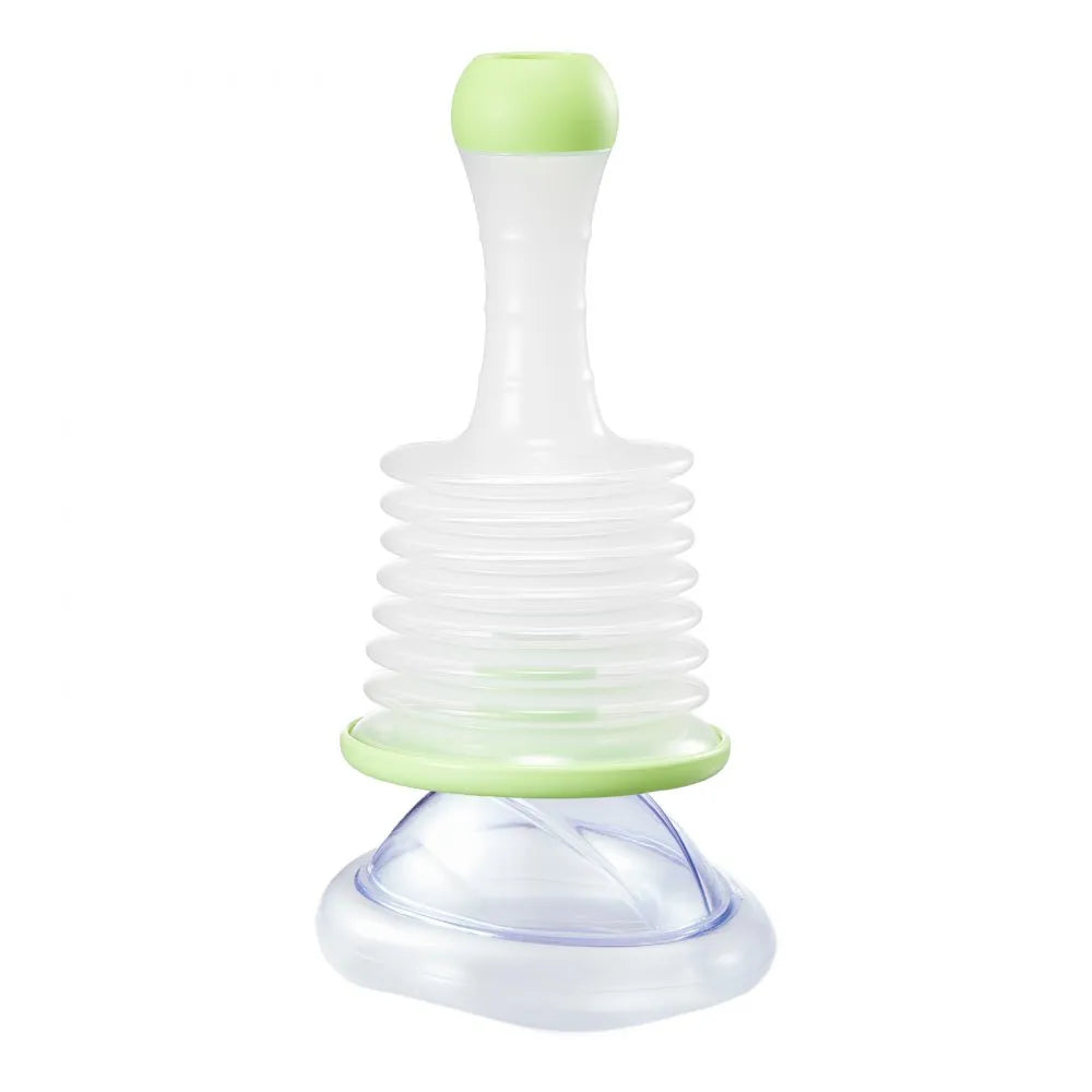 VEVOR Choking Rescue Device, Portable Airway Clear Anti Choking Suction Device with 3 Multi-size Masks and 1 Storage Bag, First Aid Kit for Removing Blocked Objects, for Home, School, Travel