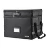 VEVOR Fireproof Document Box, 1832 ℉ Heat Insulated Fireproof & Waterproof Box with Lock, Portable Two-Layer File Storage Organizer Home Office Travel Use, for Passports, Important Documents, Files