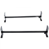 VEVOR Van Roof Ladder Rack, 2 Bars Alloy Steel Roof Racks, 500 LBS Capacity Roof Rack, Adjustable Length 35.8"-52.4", Van Ladder Rack Compatible with Chevrolet Express, GMC Savana, etc, Drilling Mount