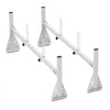 VEVOR Trailer Ladder Rack, 59" Adjustable Roof Rack, 2 Crossbars Van Roof Ladder Rack, 600 lbs Capacity Steel Van Ladder Rack, Fit for Chevrolet Express 1500 2500 3500/ Ford E150 E250 E350/ GMC Savana