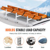 VEVOR Trailer Ladder Rack, 59" Adjustable Roof Rack, 3 Crossbars Van Roof Ladder Rack with Straps, 800 lbs Capacity Steel, Fit for Chevrolet Express 1500 2500 3500/ Ford E150 E250 E350/ GMC Savana