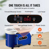 VEVOR Pottery Wheel, 450W, For Adults and Beginners, 11in Clay Wheel Machine,  Adjustable 60-300RPM Speed Handle and Pedal, ABS Detachable Basin, Accessory Kit for Craft DIY, LCD Touch Screen, Blue