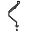 VEVOR Single Monitor Mount with USB, Supports 13"-35" Screen, Adjustable Gas Spring Monitor Arm, Holds up to 26.4 lbs, Monitor Arm Desk Mount with C-Clamp/Grommet Mounting Base, VESA Mount 75/100mm