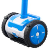 VEVOR Suction Pool Cleaner, Automatic Pool Vacuum Cleaner, Suction Side Automatic Pool Cleaner, Suction Vacuum Pool Sweeper with 2 Wheels, for In-ground Pool and Above-ground Pool Up to 20 x 40 ft