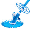VEVOR Suction Pool Cleaner, Automatic Pool Vacuum Cleaner, Suction Side Automatic Pool Cleaner, Suction Vacuum Pool Sweeper with 12 Hoses, for In-ground Pool and Above-ground Pool Up to 20 x 35 ft