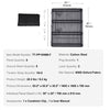 VEVOR Dog Playpen, 8 Pcs 30"H x 24"W Panels Foldable Metal Pet Exercise Pen, Dog Fence Indoor and Outdoor Pen with Door, 600D Oxford Fabric Bottom Pad, Pet Playpen for Dogs, Cats, Other Small Animals