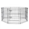 VEVOR Dog Playpen, 8 Pcs 30"H x 24"W Panels Foldable Metal Pet Exercise Pen, Dog Fence Indoor and Outdoor Pen with Door, 600D Oxford Fabric Bottom Pad, Pet Playpen for Dogs, Cats, Other Small Animals