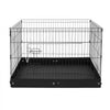 VEVOR Dog Playpen, 4 Pcs 24 x 36 in Panels Foldable Metal Pet Exercise Pen, Dog Fence Indoor and Outdoor Pen with Door and 600D Oxford Fabric Bottom Pad, for Dogs, Cats and Other Small Animals