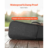 VEVOR 4/4 Full Size Violin Case, Nylon Waterproof, Lightweight Portable Travel Carrying Bag, with Plush Lining, Dual Shoulder Straps, Anti-Scratch, Professional Triangular Shape, for Violin, Black