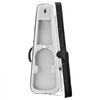 VEVOR 4/4 Full Size Violin Case, Nylon Waterproof, Lightweight Portable Travel Carrying Bag, with Plush Lining, Dual Shoulder Straps, Anti-Scratch, Professional Triangular Shape, for Violin, Black