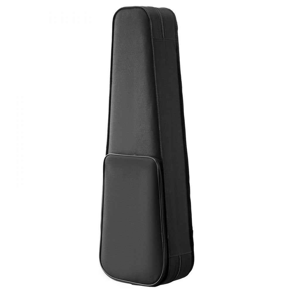 VEVOR 4/4 Full Size Violin Case, Nylon Waterproof, Lightweight Portable Travel Carrying Bag, with Plush Lining, Dual Shoulder Straps, Anti-Scratch, Professional Triangular Shape, for Violin, Black
