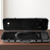 VEVOR 
4/4 Full Size Violin Case, Built-in Hygrometer, Lightweight Portable Travel Carrying Bag, with Plush Lining, Shoulder Straps, Anti-Scratch, Professional Oblong Shape, for Violin, Black