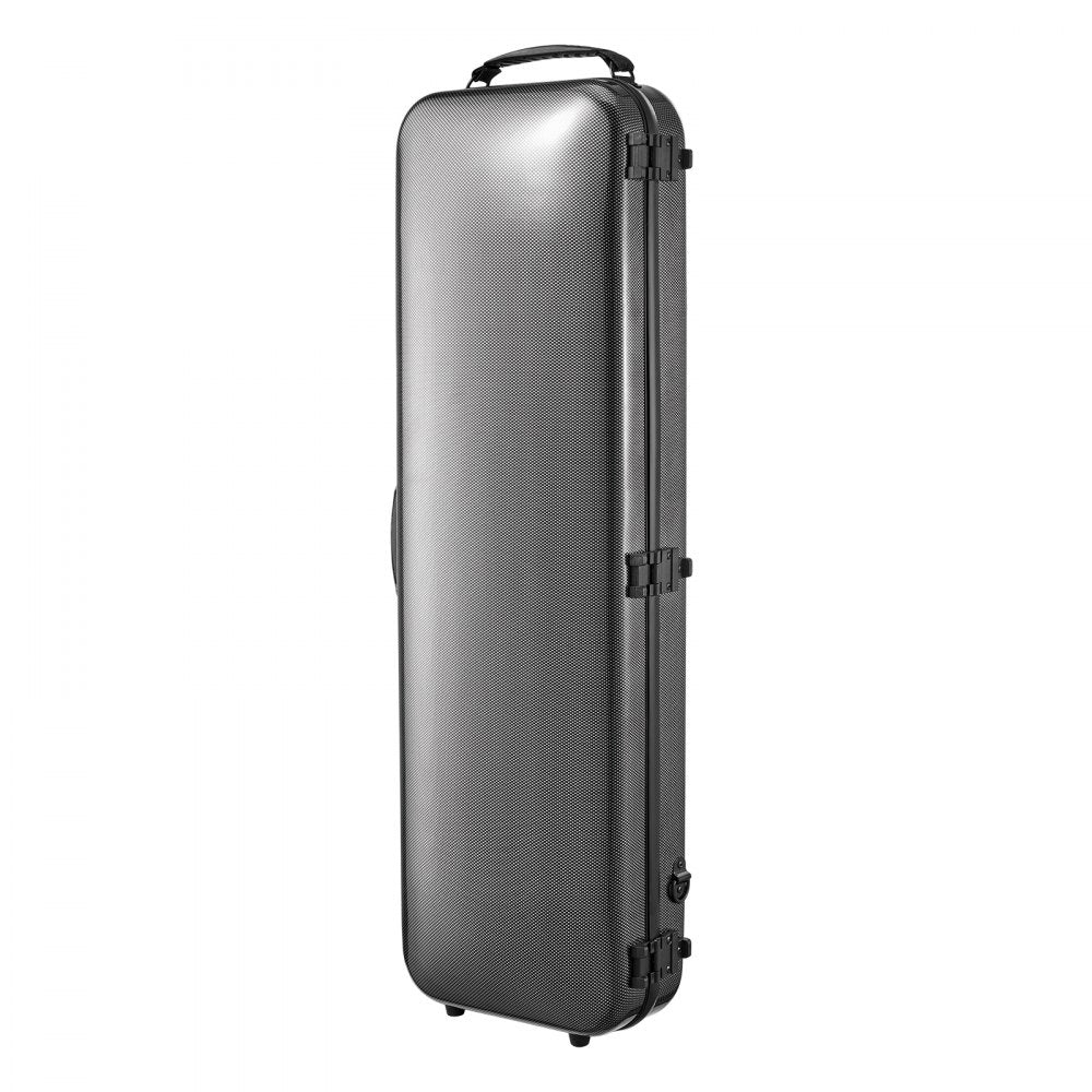 VEVOR 
4/4 Full Size Violin Case, Built-in Hygrometer, Lightweight Portable Travel Carrying Bag, with Plush Lining, Shoulder Straps, Anti-Scratch, Professional Oblong Shape, for Violin, Black
