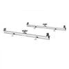 VEVOR Solar Panel Mounting Brackets, Solar Panel Mount Kit with 4 x 30" Aluminum Rails, 4 End Clamps and 2 Mild Clamps, Solar Panel Mount Brackets for Metal Roof, Concrete Roof, Wood Roof, Tile Roof