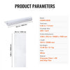 VEVOR Carpet Protection Film, 39" x 100' Floor and Surface Shield, Easy to Cut Simple Installation, Fiber Fabric Car Mat Protection Film Roll for Construction & Renovation,White