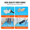 VEVOR Carpet Protection Film, 40" x 84' Floor and Surface Shield, Easy to Cut Simple Installation, Fiber Fabric Car Mat Protection Film Roll for Construction & Renovation,Blue