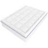 VEVOR Mattress Topper, Queen Size, 1" Thickness, Fiber Fill Pad with Detachable and Washable Layer, Comfortable Supportive, Cooling, Breathable, with Detachable Bedside Pocket for Holding Small Items