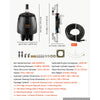 VEVOR Hydraulic Steering Kit 300HP Hydraulic Outboard Steering System 26 ft, Marine Boat Steering System, 2.5 MPa Helm Pump, Two-Way Lock Cylinder, 26 Feet High-Strength Hoses, for Single-Engine Use