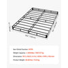 VEVOR Box Spring, Queen Size Bed Frame with Washable Fabric Cloth, Heavy Duty Metal Frame for Queen Bed, 5.1 in Mattress Foundation, 3500 lbs Max Weight Capacity, Easy Assembly, 79.1 x 59.6 x 5.1 in