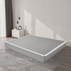 VEVOR Box Spring, King Size Bed Frame with Washable Fabric Cloth, Heavy Duty Metal Frame for King Bed, 9 in Mattress Foundation, 3500 lbs Max Weight Capacity, Easy Assembly, 79.1 L x 75.8 W x 9.1 H in