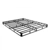 VEVOR Box Spring, Queen Size Bed Frame with Washable Fabric Cloth, Heavy Duty Metal Frame for Queen Bed, 5 in Mattress Foundation, 3500 lbs Max Weight Capacity, Easy Assembly, 79.1L x 59.6W x 5.1H in