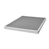 VEVOR Box Spring, Queen Size Bed Frame with Washable Fabric Cloth, Heavy Duty Metal Frame for Queen Bed, 4 in Mattress Foundation, 3500 lbs Max Weight Capacity, Easy Assembly, 79.1 L x 59.4 W x 4 H in